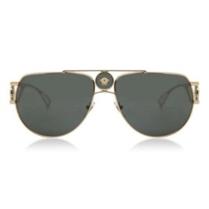 Versace Gold Triangle Men Sunglasses 0VE2225 10028760
