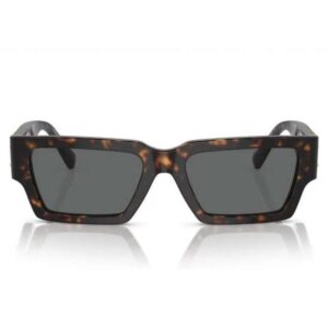 Versace Tortoise Rectangle Unisex Sunglasses 0VE4459 108/8754