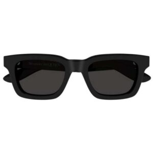 Alexander McQueen AM0392S 001 Men's Sunglasses – Shiny Black -Tudora