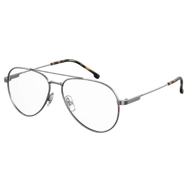 Carrera Unisex Silver Metal Aviator Eyeglasses CARRERA 2020T 6LB 5313-Tudora