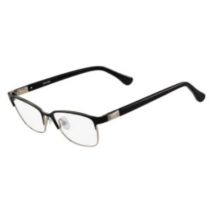 Calvin Klein Women's Black Semi-Rimless Eyeglasses CK 21313I 001 52-Tudora