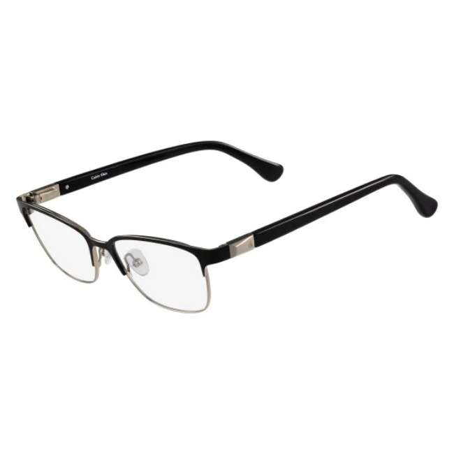 Calvin Klein Women's Black Semi-Rimless Eyeglasses CK 21313I 001 52-Tudora