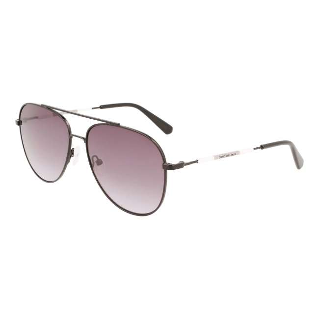 Calvin Klein Jeans Men's Aviator Sunglasses CKJ 22201 002 59 S - Image 2