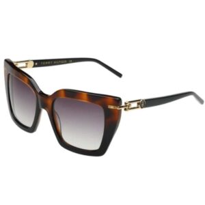 Tommy Hilfiger Havana Square Women Sunglasses TH 2632 C3 52 S