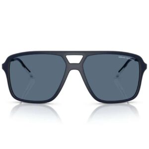 Armani Exchange Men's Double Bridge Sunglasses AX4150SU81818059-Tudora