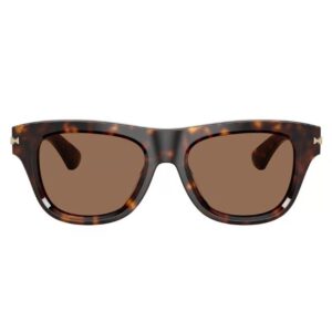 Burberry BE4438U Square Sunglasses in Dark Havana Acetate-Tudora
