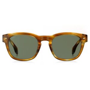 BOSS Men's Classic Tortoiseshell Sunglasses 1380/S WGW – Honey & Green-Tudora