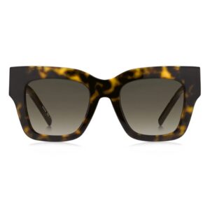 BOSS Women's Chunky Tortoiseshell Sunglasses 1386/S 086-Tudora