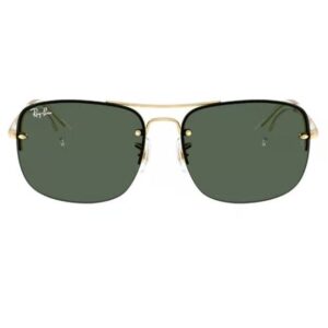 RayBan Square Unisex Sunglasses 0RB37611 001/7159-Tudora