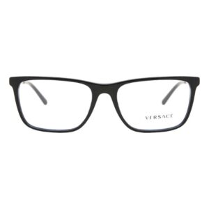 Versace Black Sqaure Frames Men 0VE3301 GB1   54