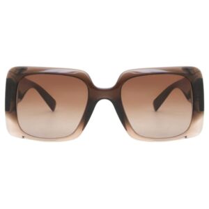 Versace Transparent Brown Square Women Sunglasses 0VE4405 53321354