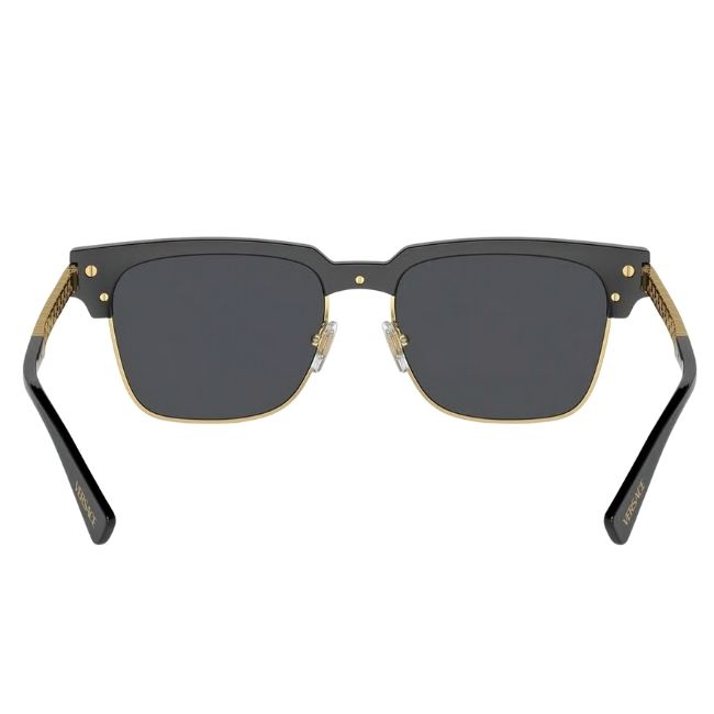 Versace Black Square Men Sunglasses 0VE4447 GB1/8755 - Image 2