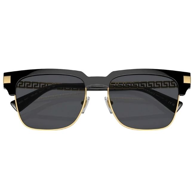 Versace Black Square Men Sunglasses 0VE4447 GB1/8755 - Image 4