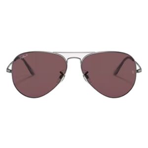 Ray-Ban Aviator Metal II Sunglasses RB3689 004/AF 58-Tudora