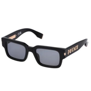 Police Rectangle Unisex Sunglasses SPLP32K 52 700Y