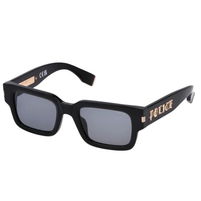 Police Rectangle Unisex Sunglasses SPLP32K 52 700Y