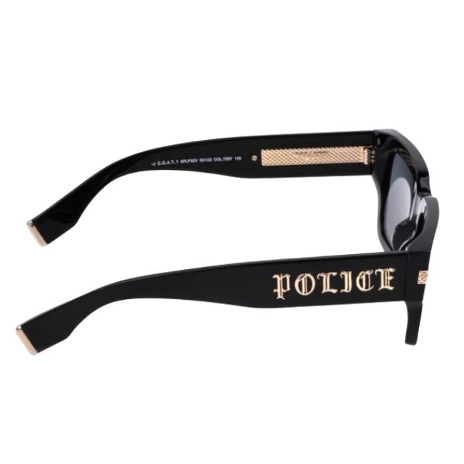 Police Rectangle Unisex Sunglasses SPLP32K 52 700Y - Image 3